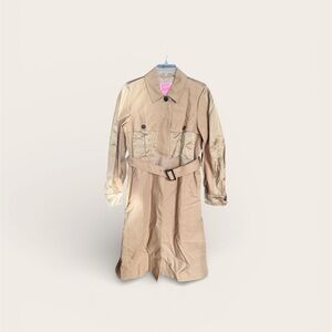 Kate Spade New York Icon Trench Coat Camel Brown Size 10